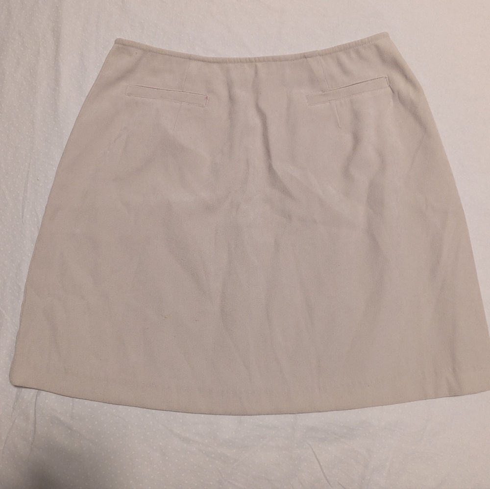 Express Elegant Cream Skirt